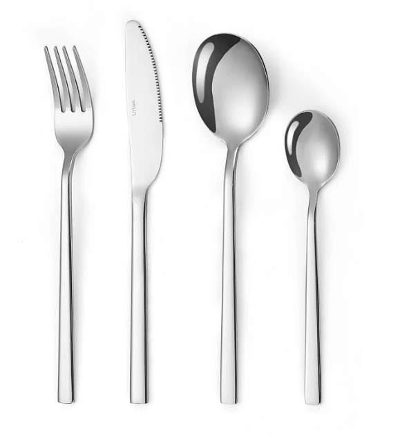 Set cubiertos 24 piezas de acero Urban FTA