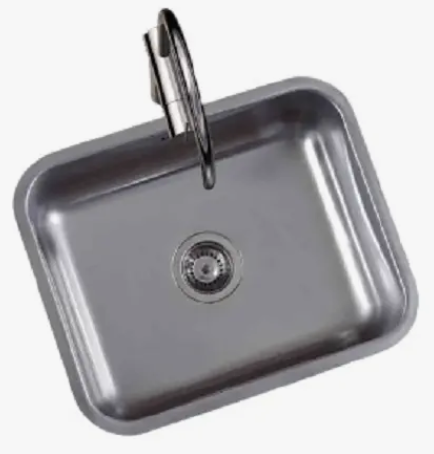 Lavaplatos Tebisa Inox 50x40 Cm Bajo Encimera