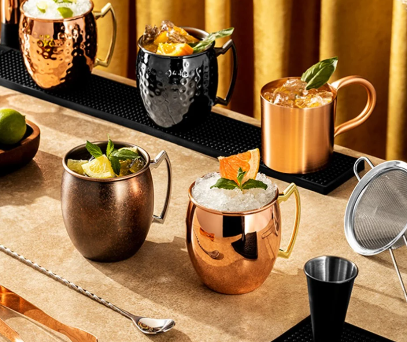 Jarra Moscow Mule Arrugado 500ml Lugano