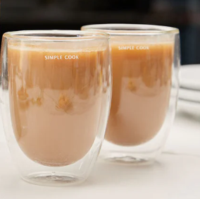 Set 2 Tazas Latte Simple Cook