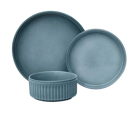 Set Vajilla 18 piezas Blue Sand