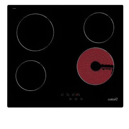 Encimera Vitroceramica 4 Areas De Coccion