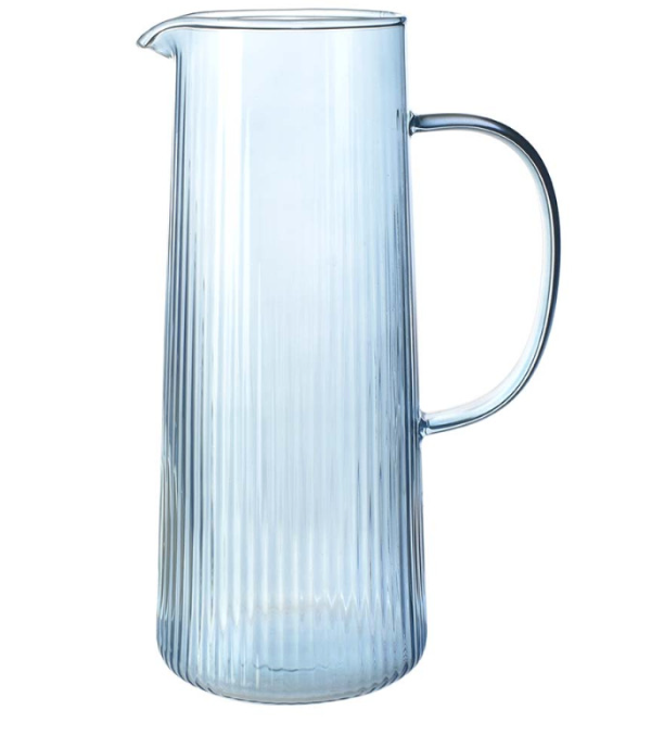 Jarro de Vidrio Borosilicato 1,2 L Blue Sand