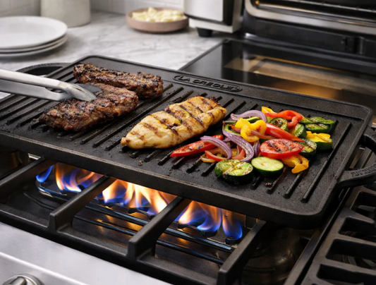 Plancha Grill reversible 46 x 23 cm